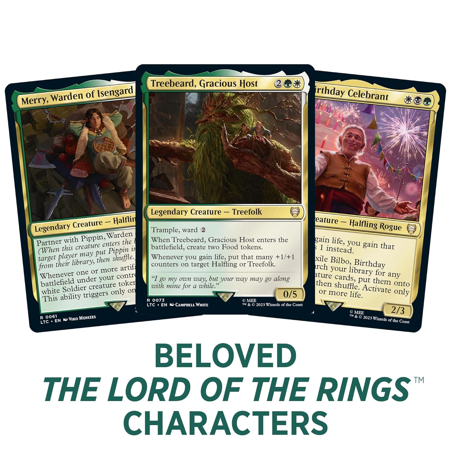 LOTR Tales of Middle-Earth Food & Fellowship Commander Deck – DinoMart