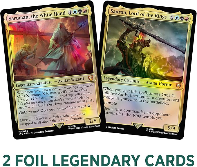 Middle-Earth The Hosts of Mordor Commander Deck for MTG – DinoMart