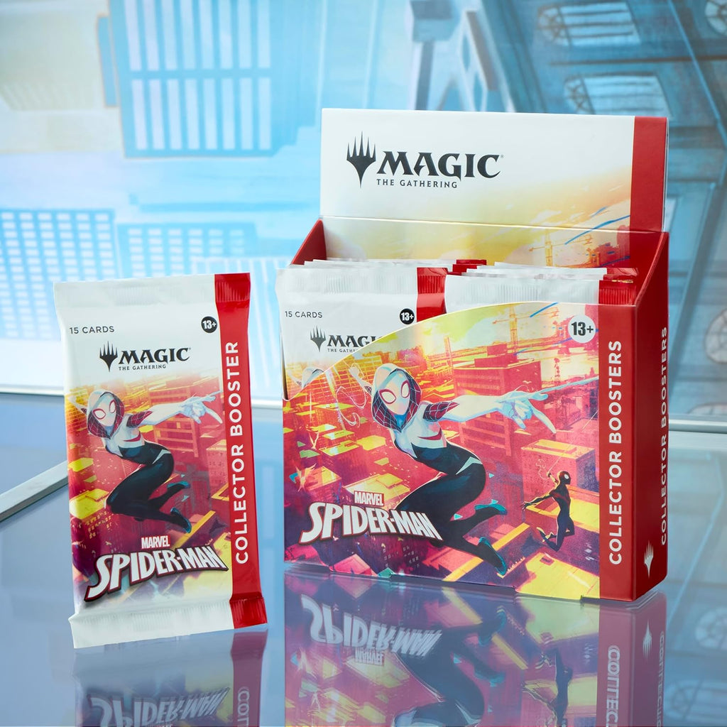 spiderman collectors booster box 2025 Release: Marvel's Spider‑Man MTG Collector Booster Pack – DinoMart